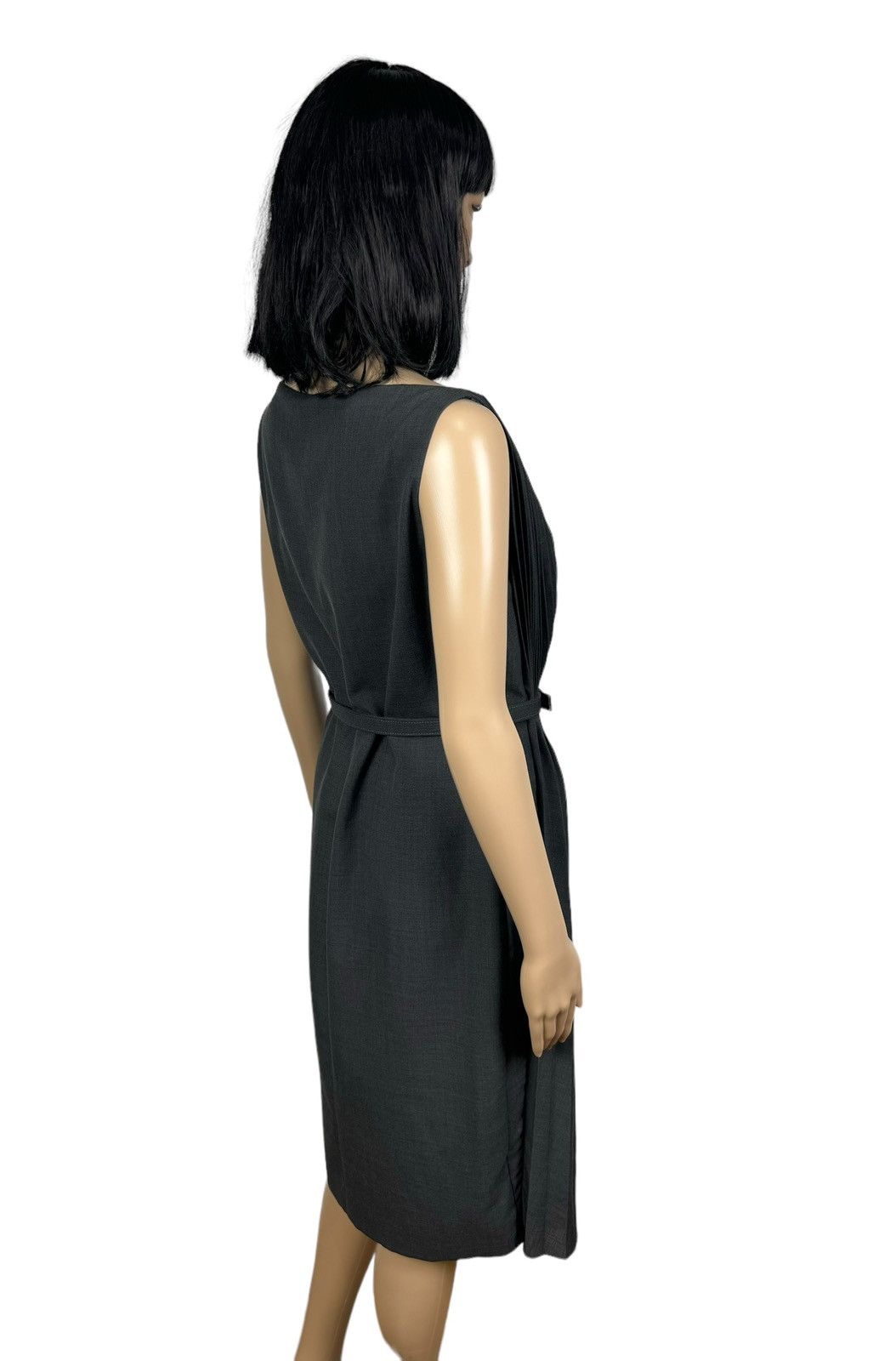 Valentino Valentino Belted Wool-Polyester Pleated Dress size 8 Size S / US 4 / IT 40 - 9 Thumbnail
