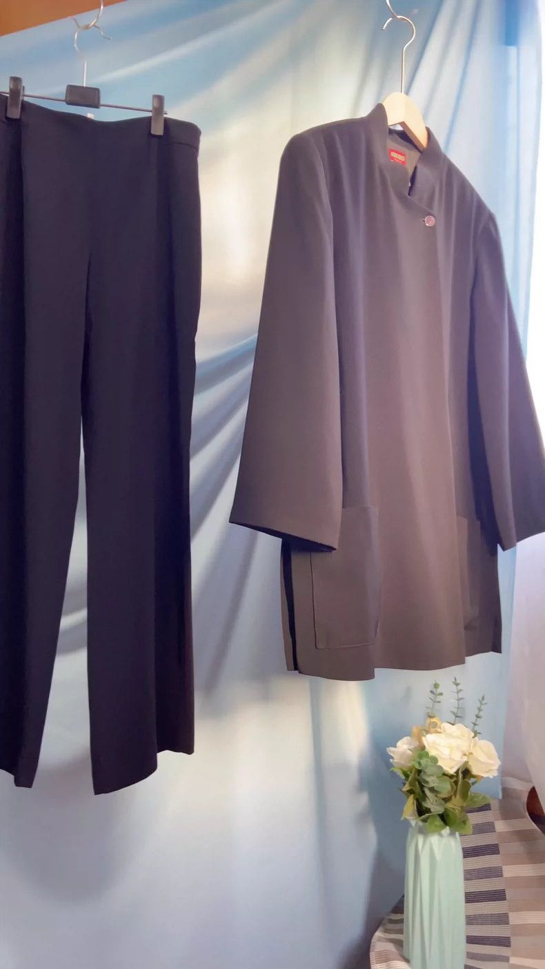 Kenzo KENZO The same black suit from the fall/winter 1997 show Size XS / US 0-2 / IT 36-38 - 3 Thumbnail
