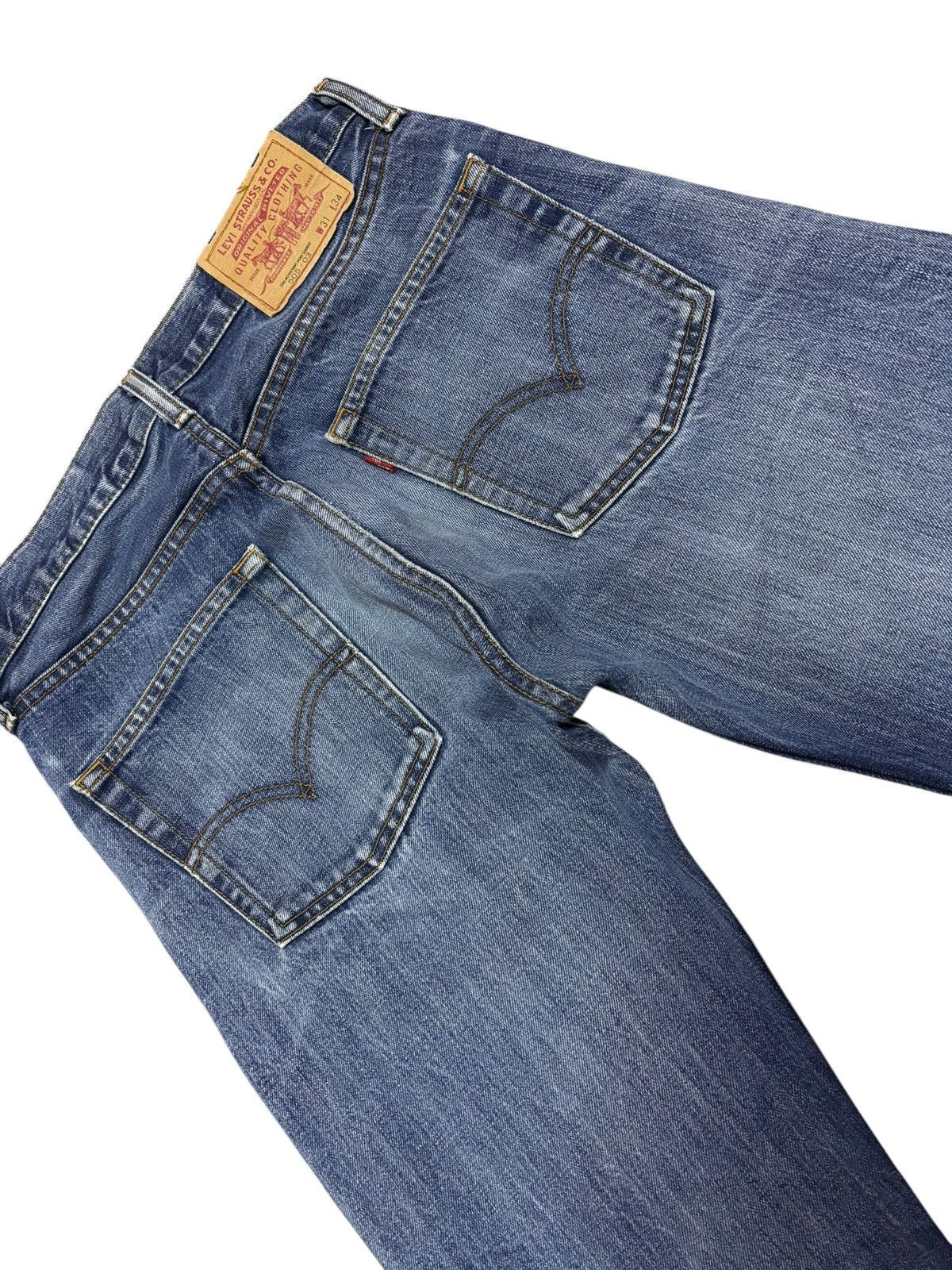 Levi's Vtg 90s Levis Japan 505 Distressed Jeans Size US 30 / EU 46 - 5 Thumbnail