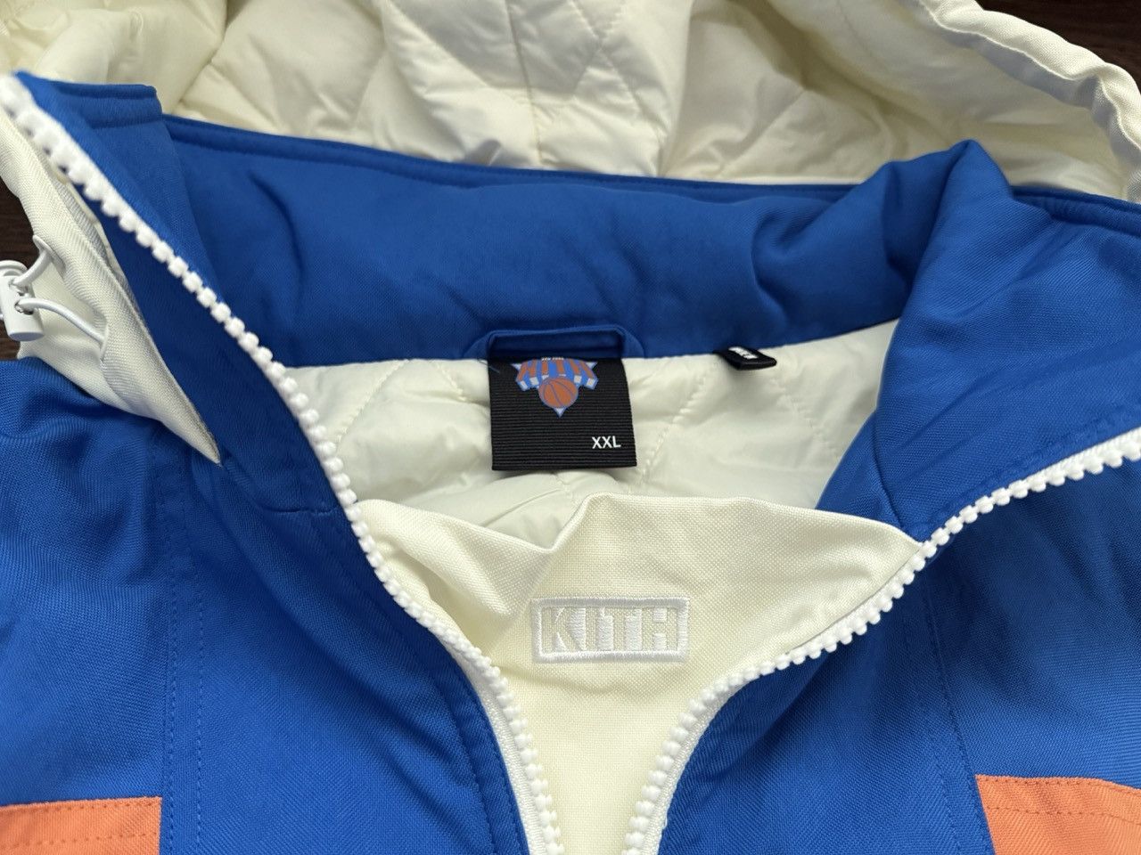 Kith Kith x New York Knicks Quarter Zip Anorak size XXL Size US XXL / EU 58 / 5 - 4 Thumbnail
