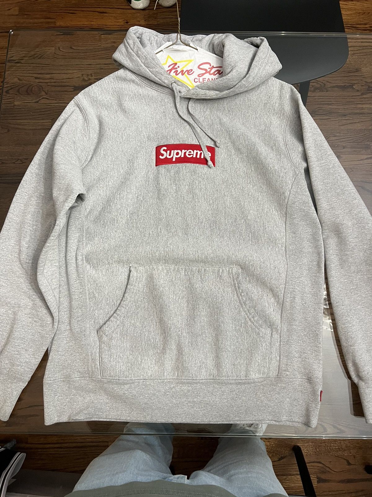 Supreme Supreme Arabic Box Logo Hoodie | Grailed