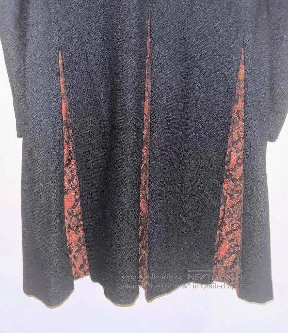 Yohji Yamamoto Yohji Yamamoto Pleated Thorn Rose Coat. Size US L / EU 52-54 / 3 - 6 Thumbnail