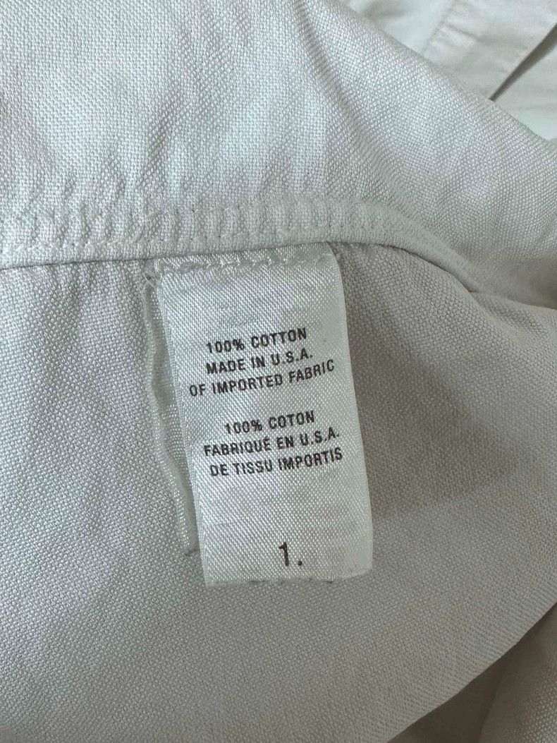 Thom Browne Thom Browne Pure white shirt 2505-Nextarrow Size US S / EU 44-46 / 1 - 6 Thumbnail