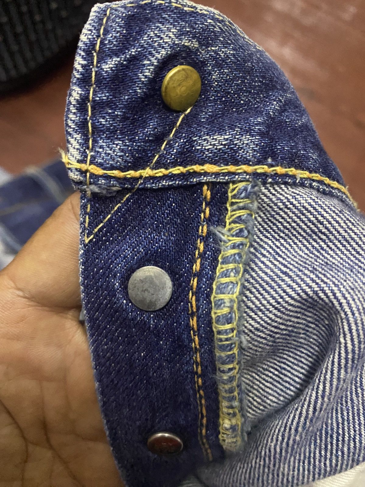 Evisu Rare archival Evisu x D.Bones x Japanese Tribute Selvedge Size US 32 / EU 48 - 15 Thumbnail