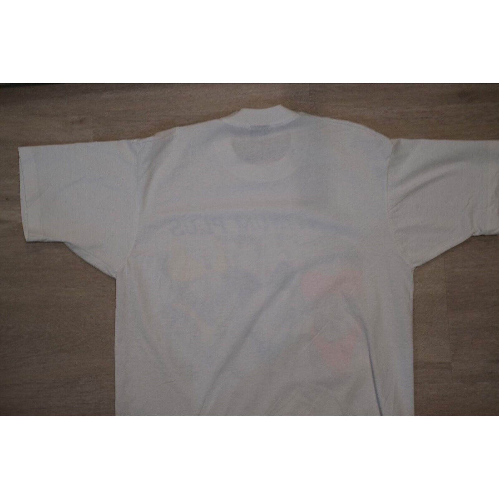 Fruit Of The Loom Vintage 90s Fruit of the Loom Platinum Plus Tee Large White Size US L / EU 52-54 / 3 - 6 Thumbnail