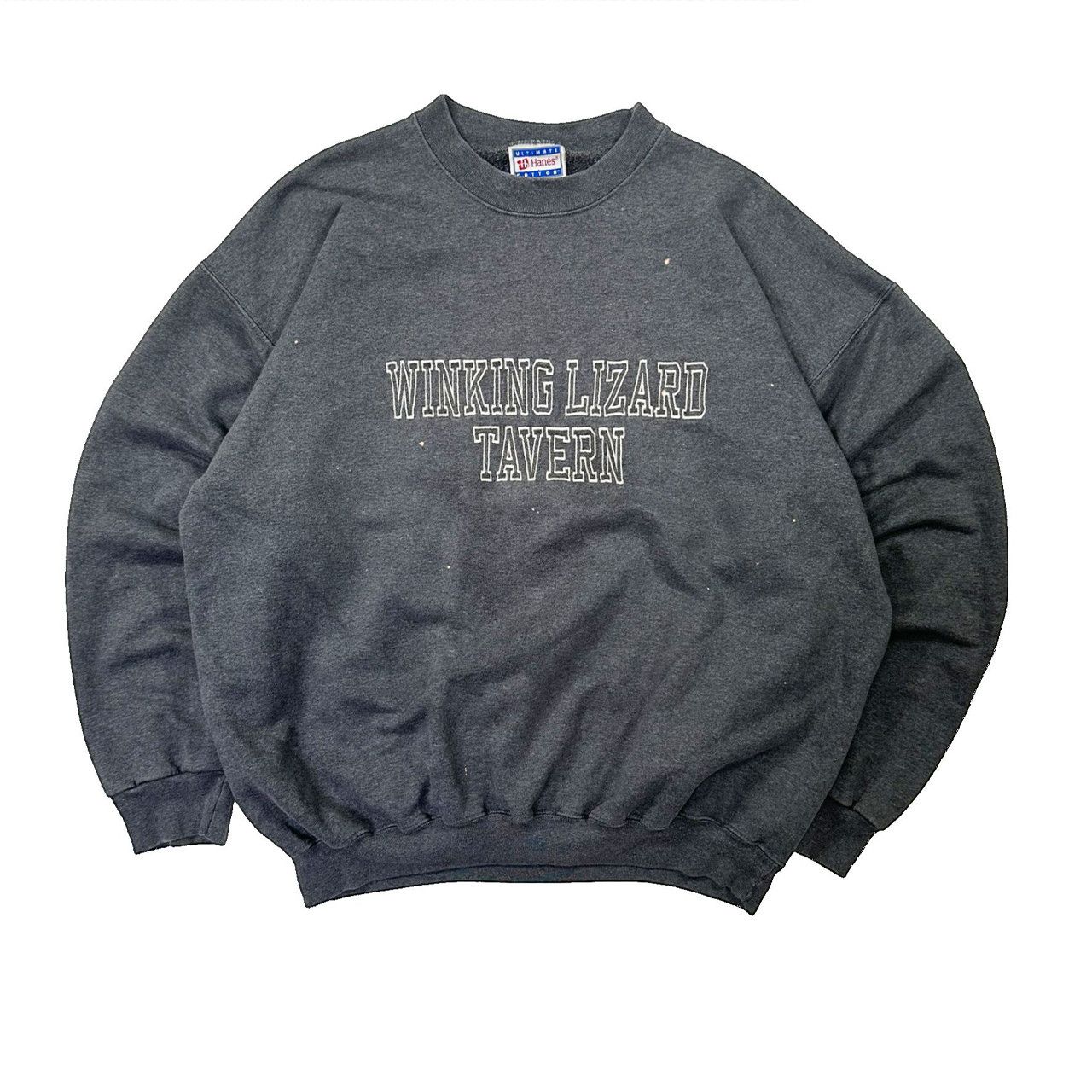 Vintage Vintage 90s Winking Lizard Tavern Embroidered Sweater Size US XL / EU 56 / 4 - 1 Thumbnail