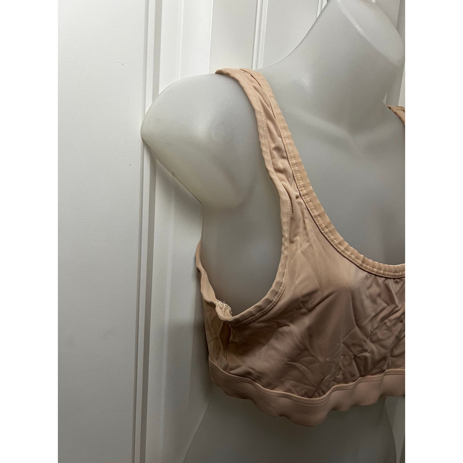 Steve Madden Steve Madden Stretch Bralette Top Bra Seamless Square Neck Size L / US 10 / IT 46 - 2 Thumbnail