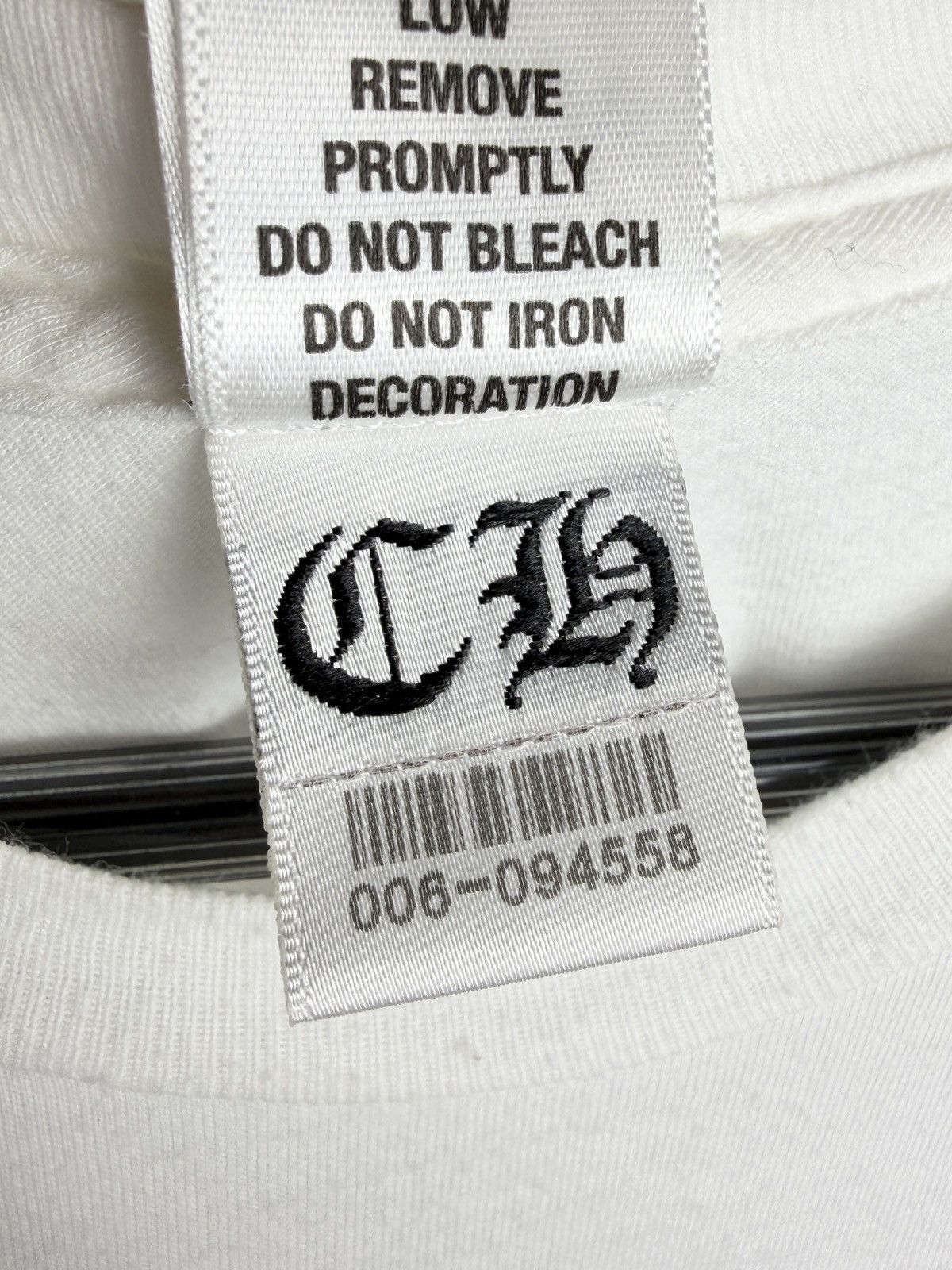 Chrome Hearts Chrome Hearts Vintage Foti Skull Skeleton Tshirt White Size US S / EU 44-46 / 1 - 11 Thumbnail