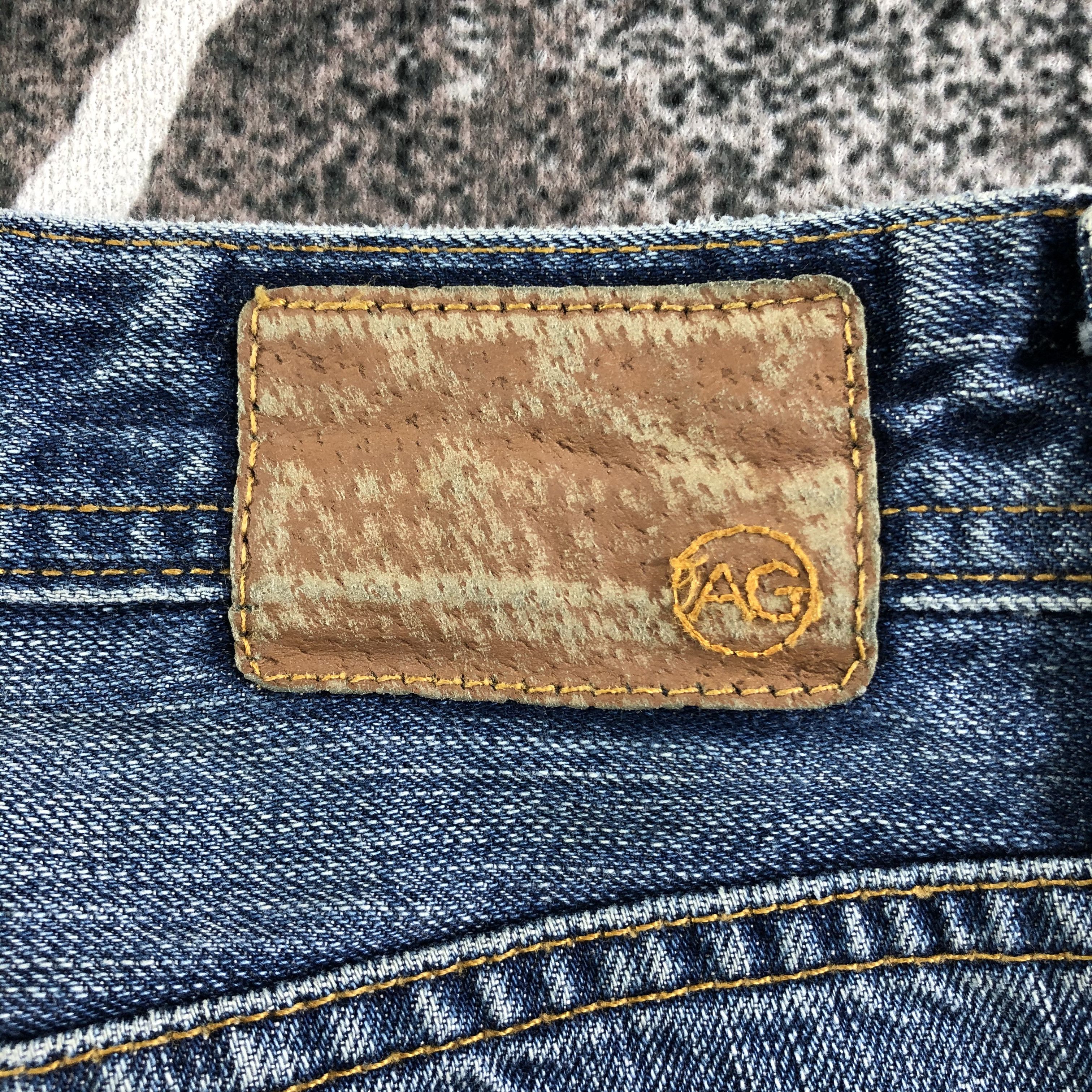 AG Adriano Goldschmied Adriano Goldschmied Jeans Ripped Denim KJ2214 Size US 34 / EU 50 - 5 Thumbnail