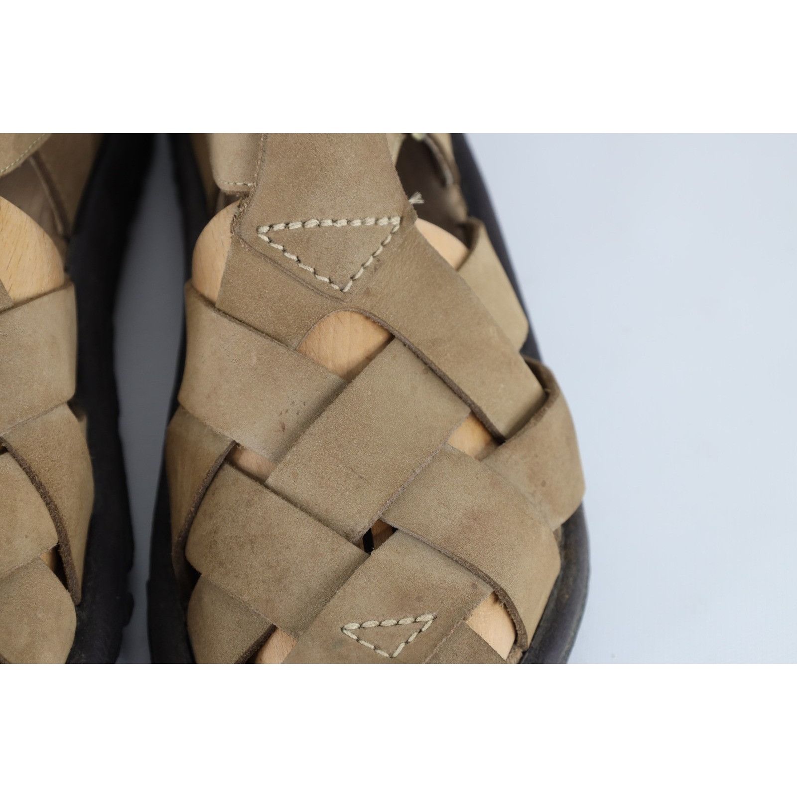 Teva Vintage Teva Suede Leather Cross Up Gladiator Sandals Size US 9 / IT 39 - 4 Thumbnail