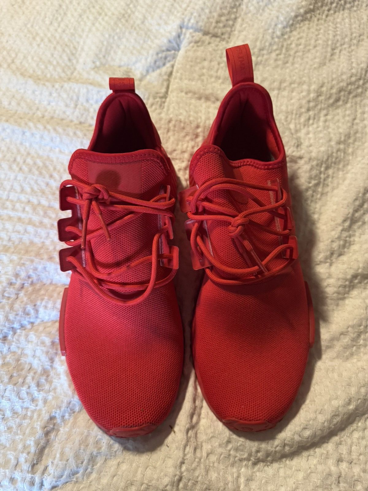 Adidas Red nmd addidas mens 10.5 Size US 10.5 / EU 43-44 - 3 Thumbnail
