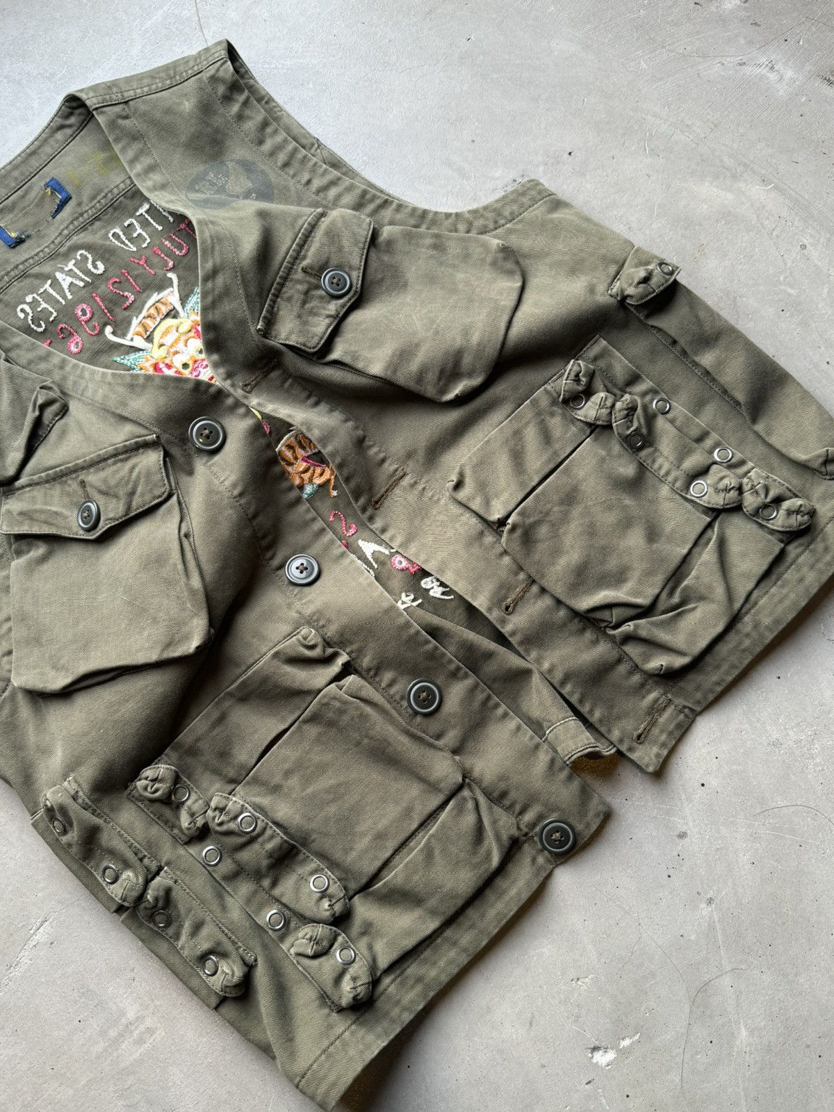 Ralph Lauren Ralph Lauren Military Utility Combat Embroidered Dragon Size US M / EU 48-50 / 2 - 4 Thumbnail