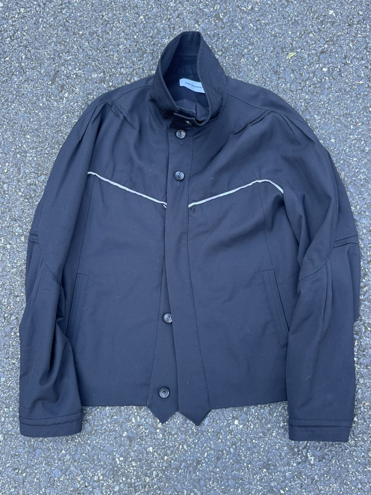 ウールジャケット kiko kostadinov似 archive 古着 ウールジャケット