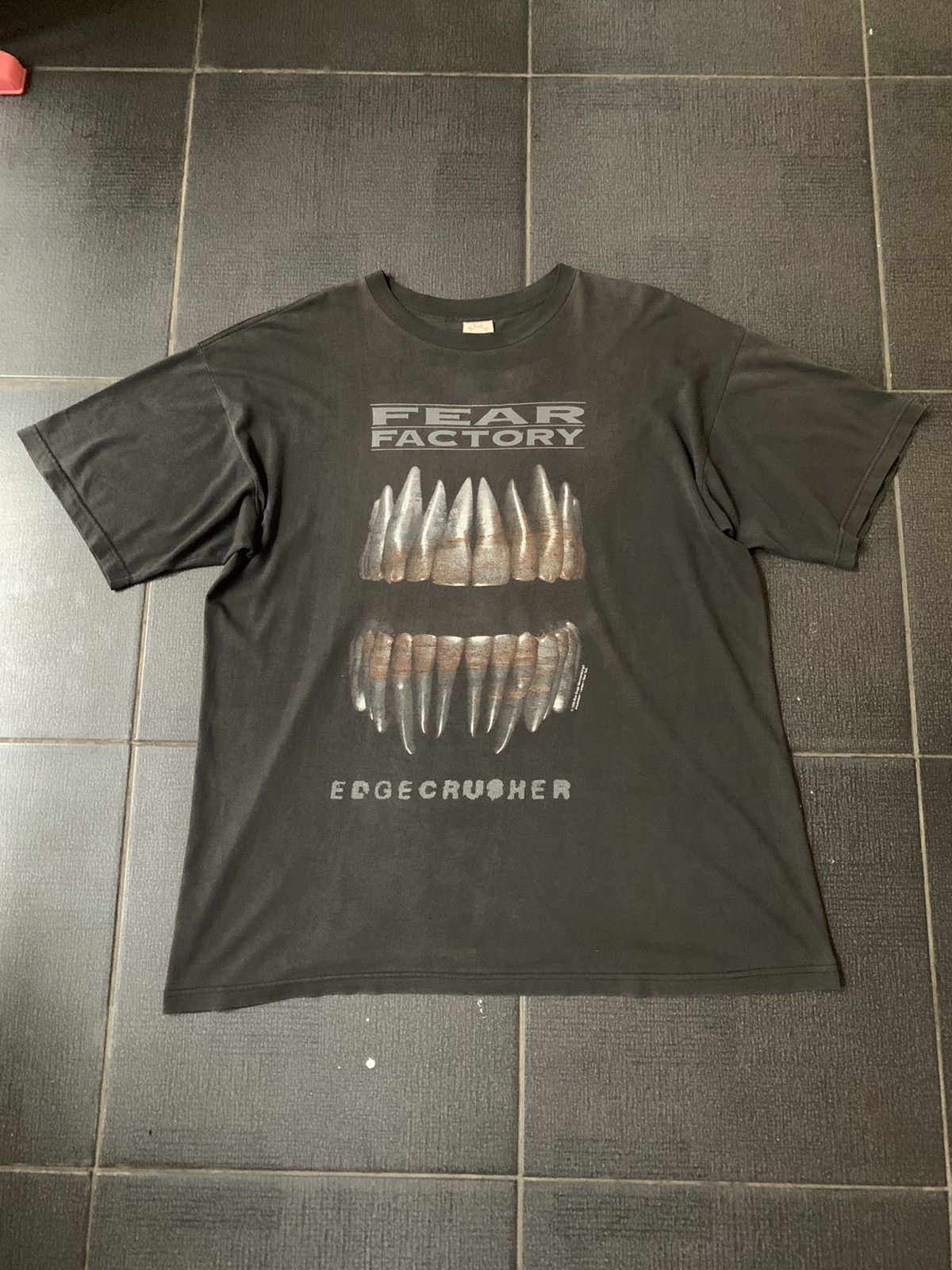 Other Vintage Fear Factory Edgecrusher Tour Band Size US XL / EU 56 / 4 - 1 Thumbnail
