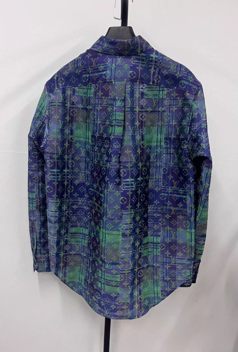 Louis Vuitton Louis Vuitton Loose classic long-sleeved shirt with logo fu Size US S / EU 44-46 / 1 - 2 Thumbnail
