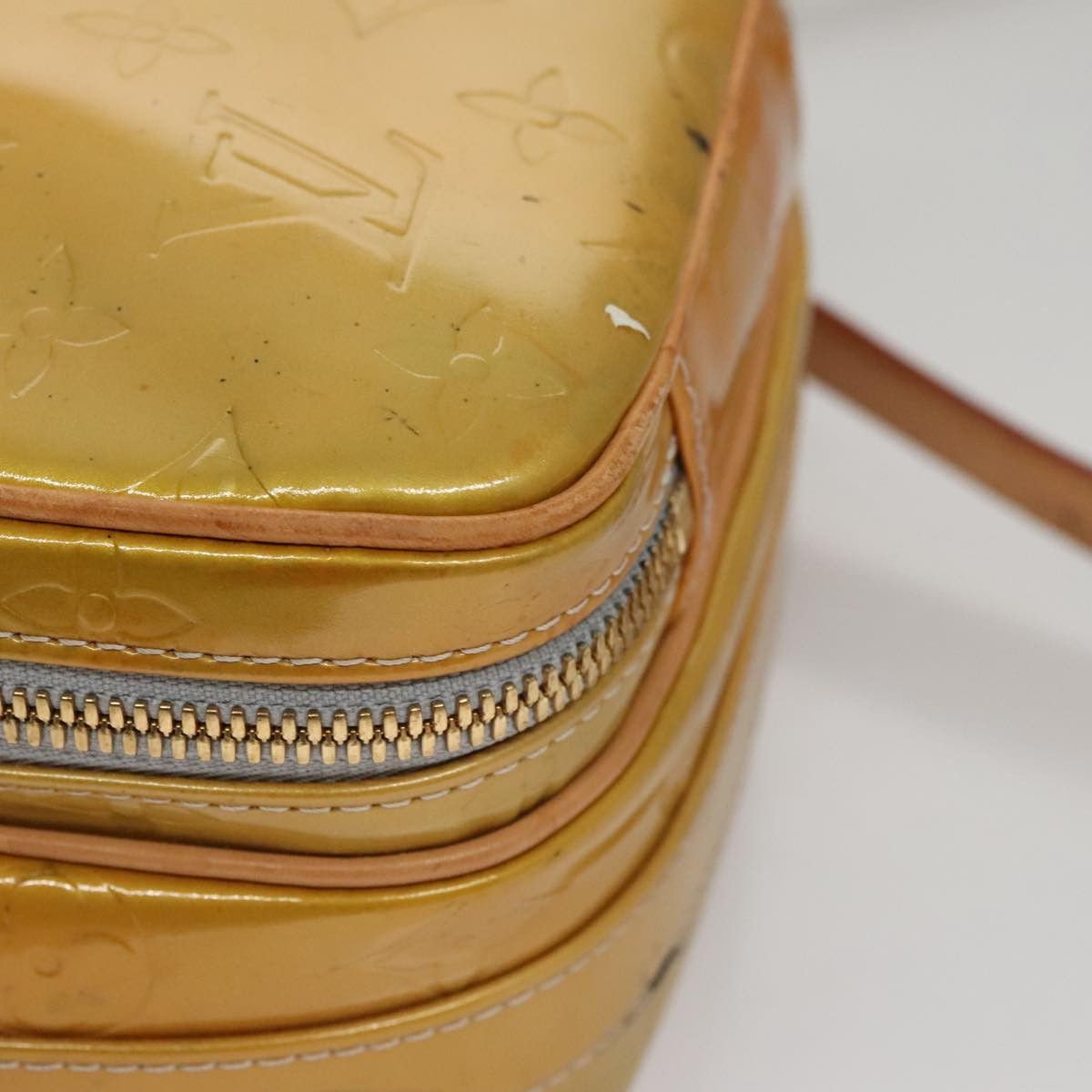 Louis Vuitton LOUIS VUITTON Monogram Vernis Wooster Shoulder Bag Gris Size ONE SIZE - 10 Thumbnail