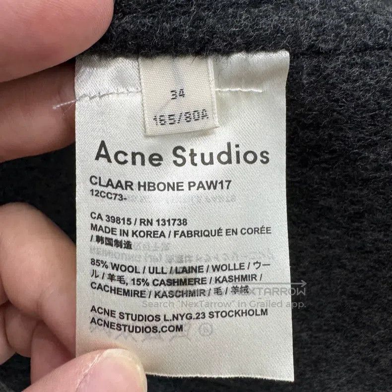 Acne Studios Acne Studios Double-breasted jacket Size XXS / US 00 / IT 34 - 3 Thumbnail