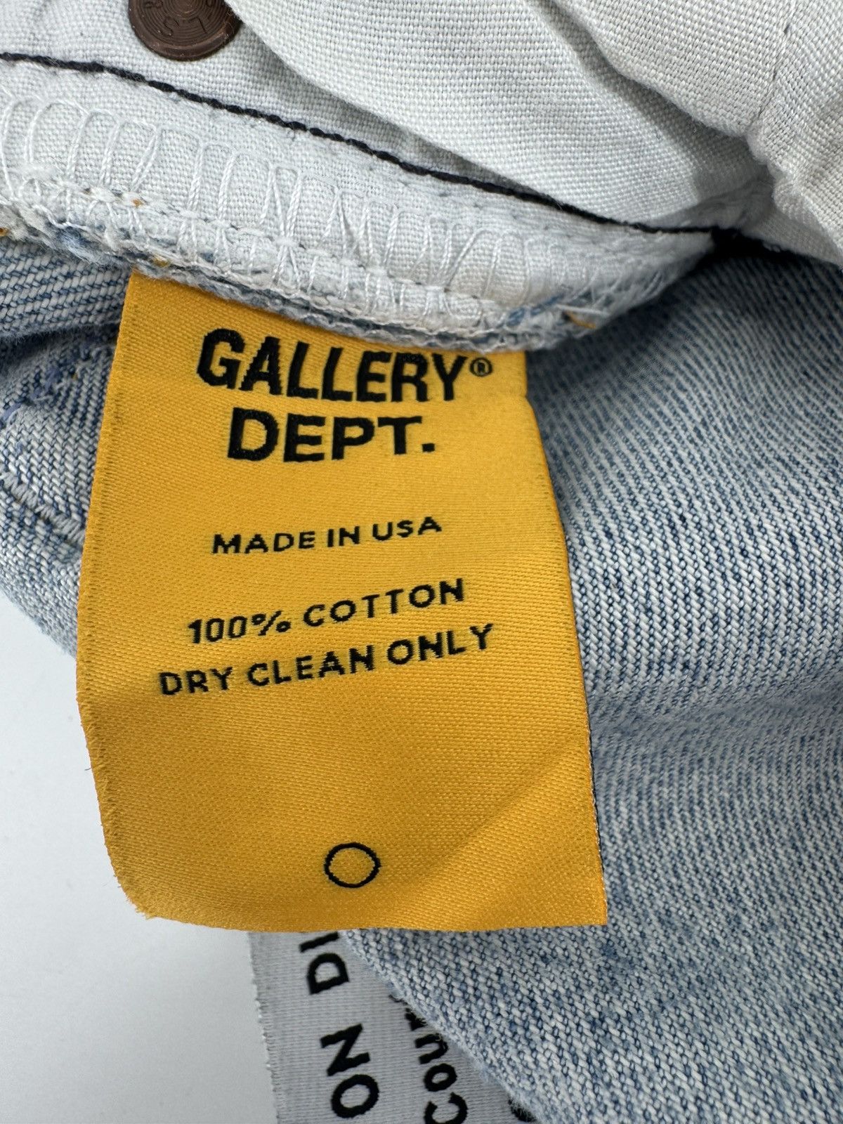 Gallery Dept. Gallery Dept Analog 5001 Metallic Jeans 33/31. Size US 33 - 12 Thumbnail