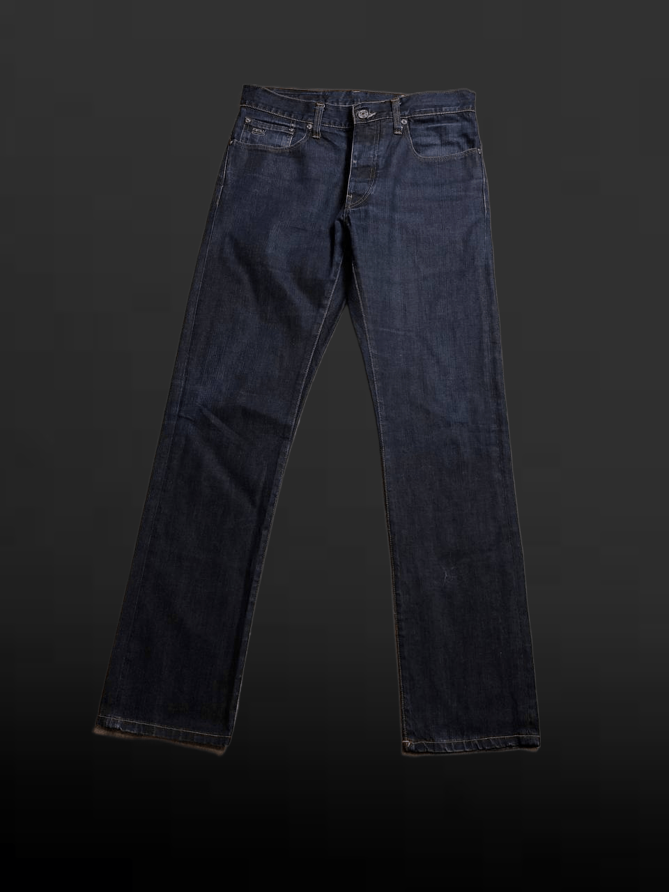 G-Star G-Star Raw Denim 3301 Mens Straight Denim Jeans Size US 33 - 1 Thumbnail