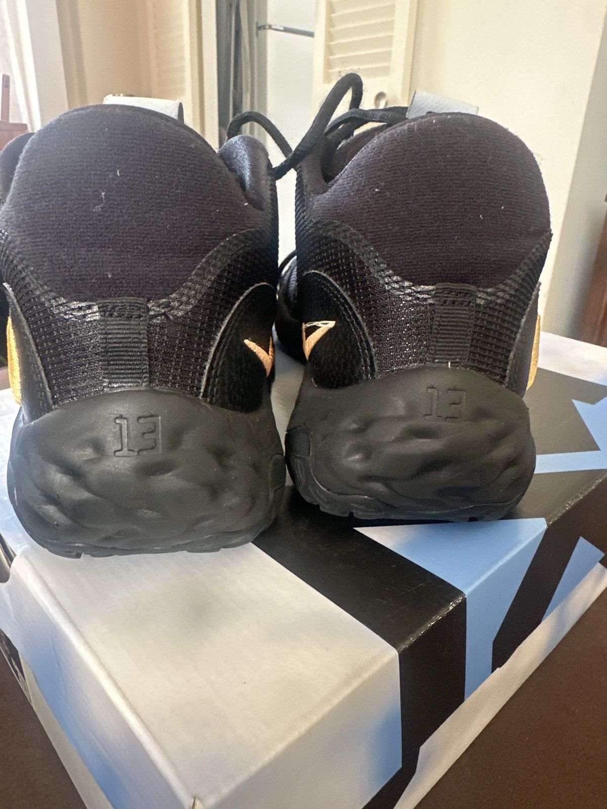 Nike PG 6 Black/Gold Size US 10 / EU 43 - 4 Thumbnail
