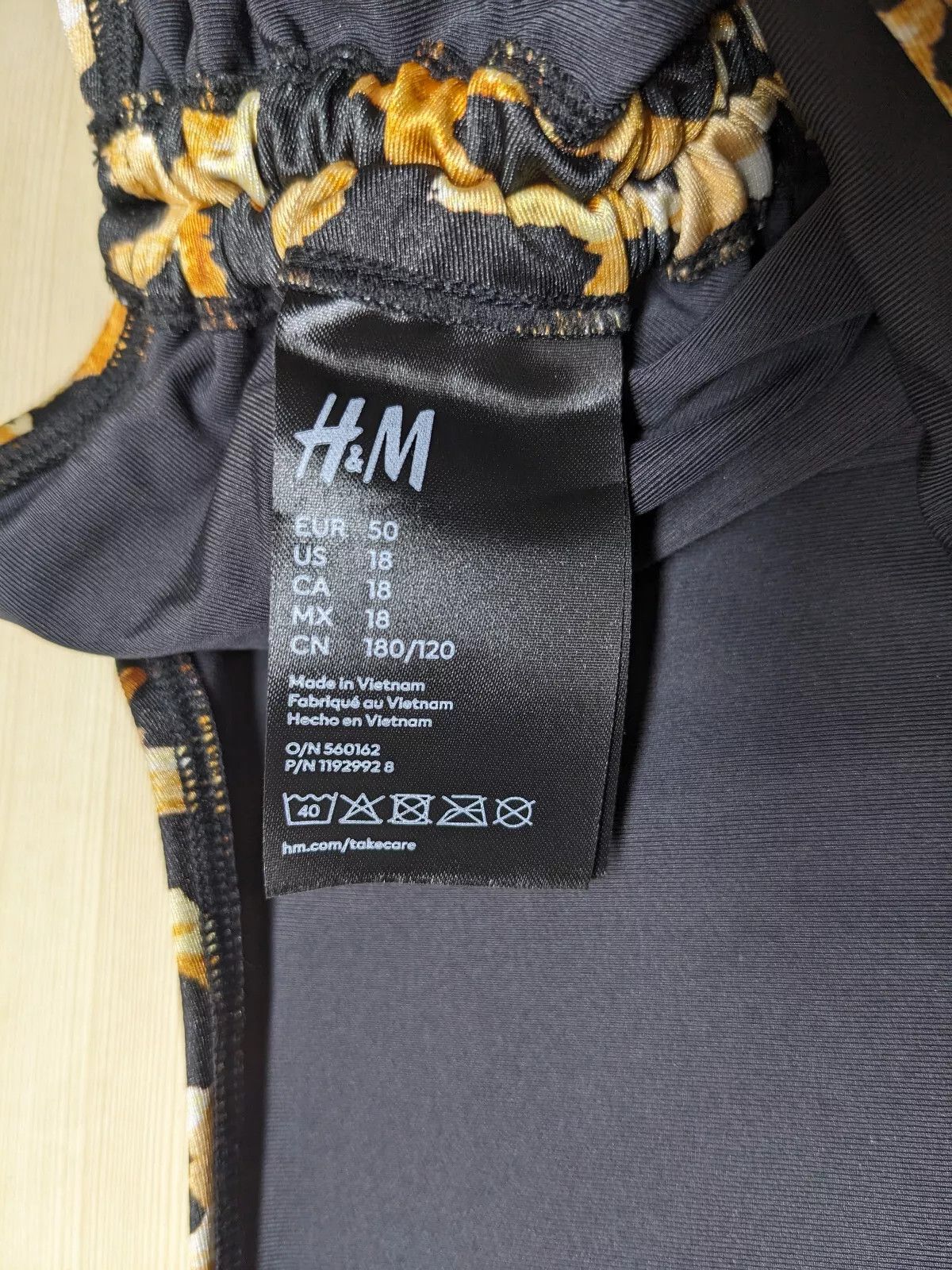 H&M × Paco Rabanne RABANNE H&M LEOPARD-PRINT BIKINI BOTTOMS US18 Size ONE SIZE - 4 Thumbnail