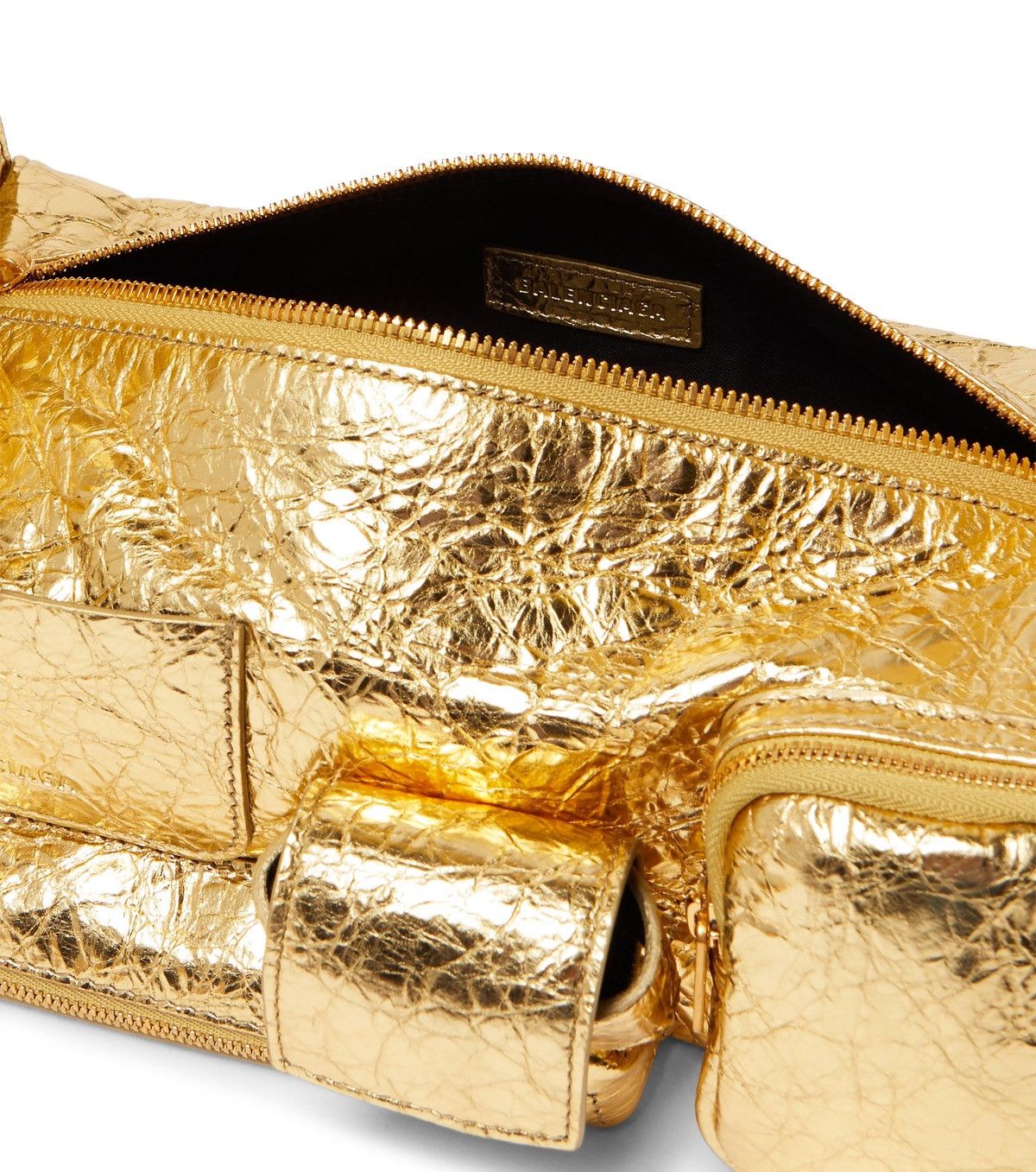 Balenciaga Balenciaga "Superbusy" shoulder sling bag metallic leather Size ONE SIZE - 3 Thumbnail