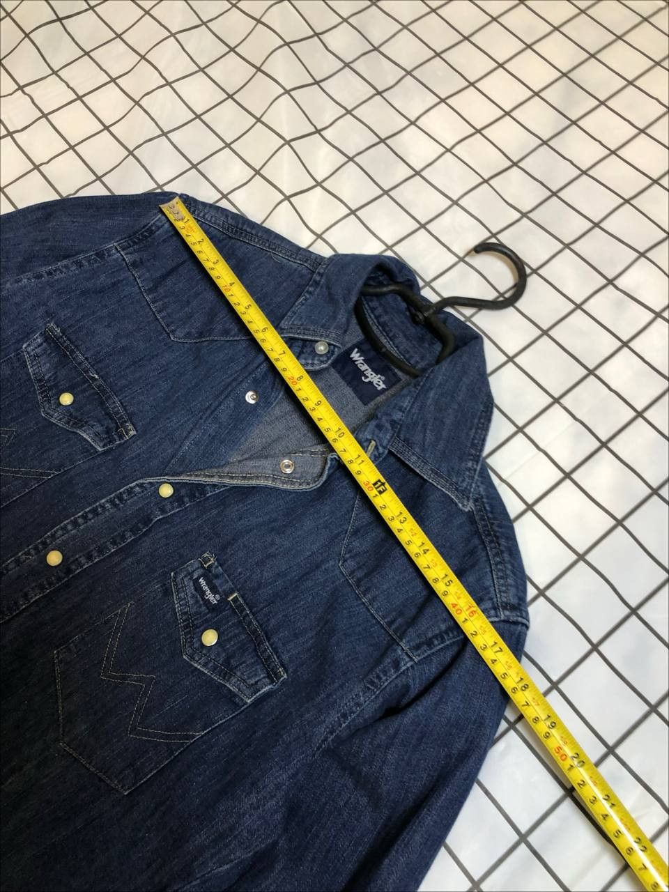 Wrangler Vintage Wrangler Western Pearl Snap Shirt Pockets Ranch Size US S / EU 44-46 / 1 - 7 Thumbnail