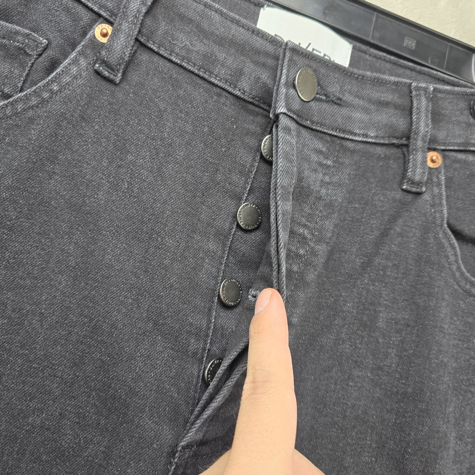 DUER DU/ER Duer Mens Jeans Performance Denim High Rise 31x28 Size US 31 - 3 Thumbnail