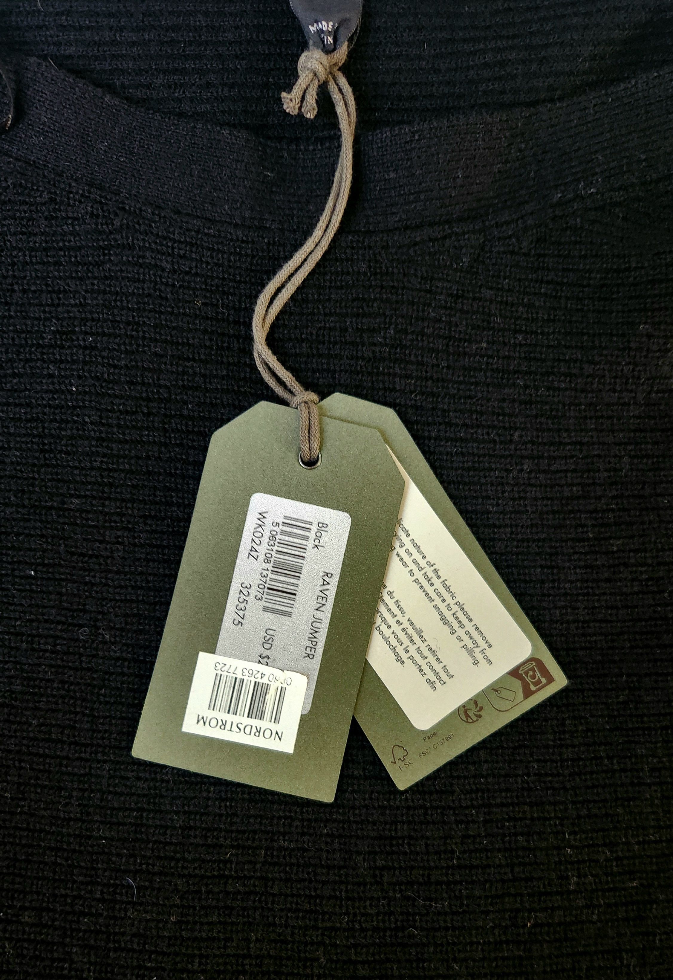 Allsaints Allsaints Raven Jumper Wool Cashmere Blend Sweater black Size M / US 6-8 / IT 42-44 - 9 Thumbnail