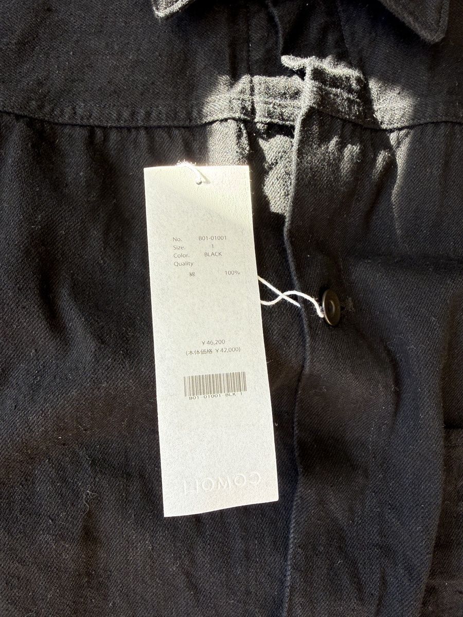 Comoli COMOLI DENIM JACKET BLACK (Size 1) Size US S / EU 44-46 / 1 - 2 Thumbnail