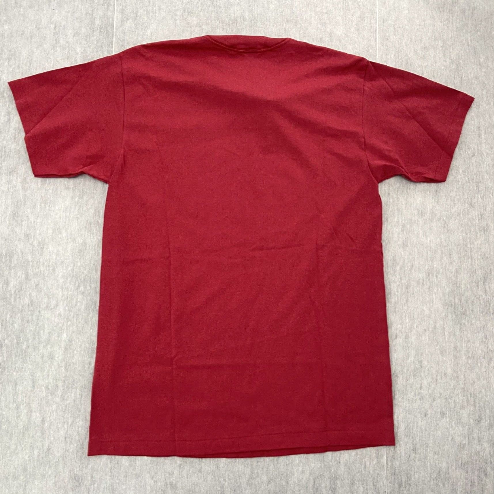 Vintage VINTAGE QB Legends Cotton T-Shirt Men Large Red 90s Crew Neck Short Sleeve Single Stitch Size US L / EU 52-54 / 3 - 2 Thumbnail