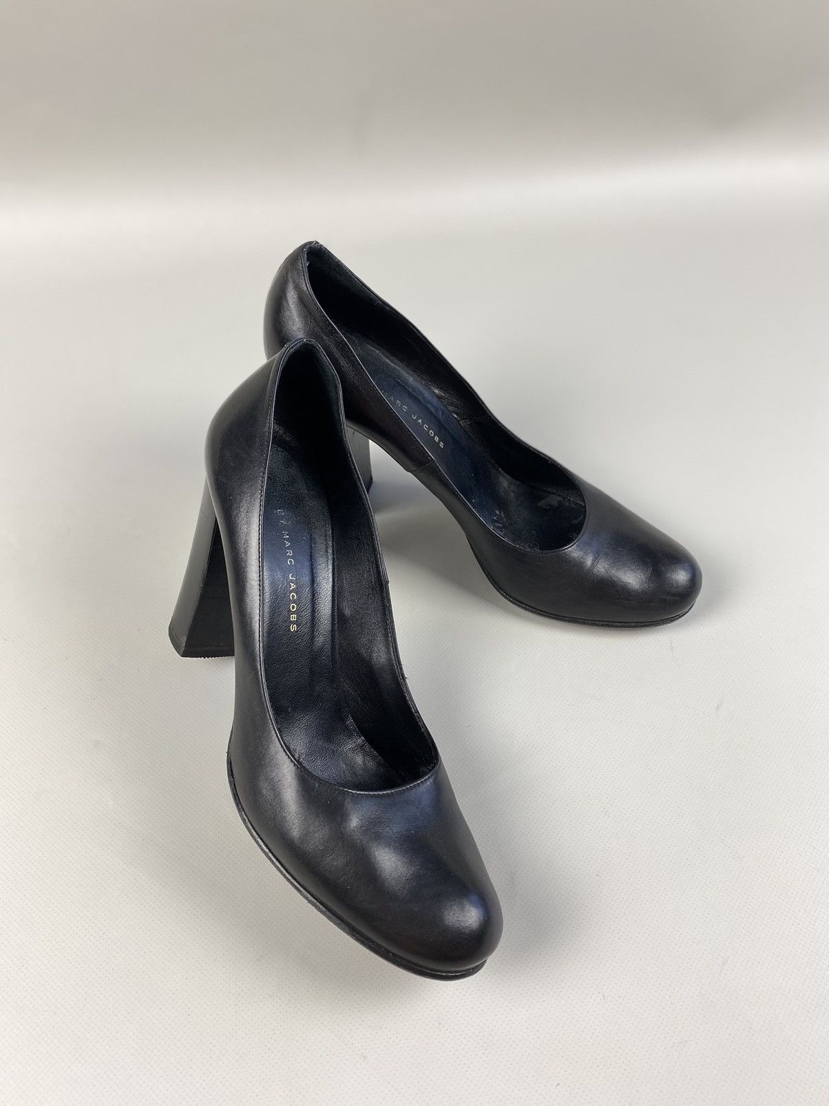 Marc Jacobs Marc by Marc Jacobs ladies leather heels shoes size 39 1/2 Size US 9.5 / IT 39.5 - 10 Thumbnail