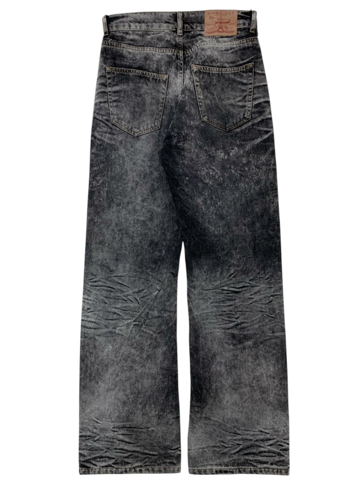 Y/Project Y/Project Metal Wire Wide Leg Jeans Size US 26 / EU 42 - 2 Thumbnail