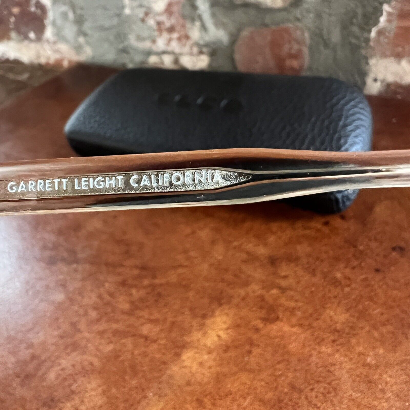 Garrett Leight Garrett Leight Eyeglass Frames Emperor Pure Glass 1079-50-PG Size ONE SIZE - 2 Thumbnail