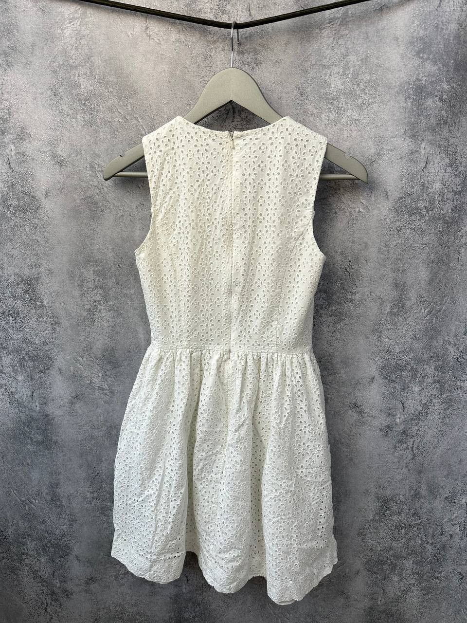 Needles Needle & Thread White Broderie Lace Sleeveless Dress Size S / US 4 / IT 40 - 3 Thumbnail