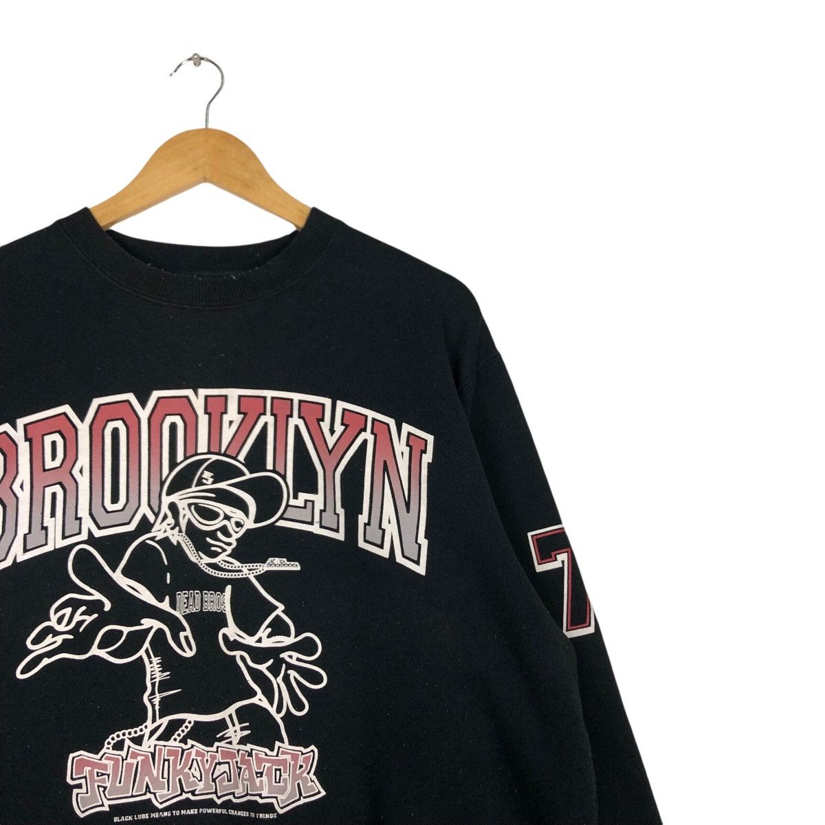 Vintage Brooklyn Hip Hop Rapers Styles Sweatshirt Large Size US L / EU 52-54 / 3 - 5 Thumbnail