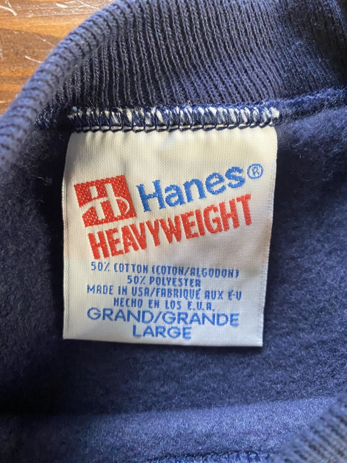 Hanes Vintage ‘89 The Salty Dog Cafe Navy Crewneck Sweatshirt Size US L / EU 52-54 / 3 - 6 Thumbnail