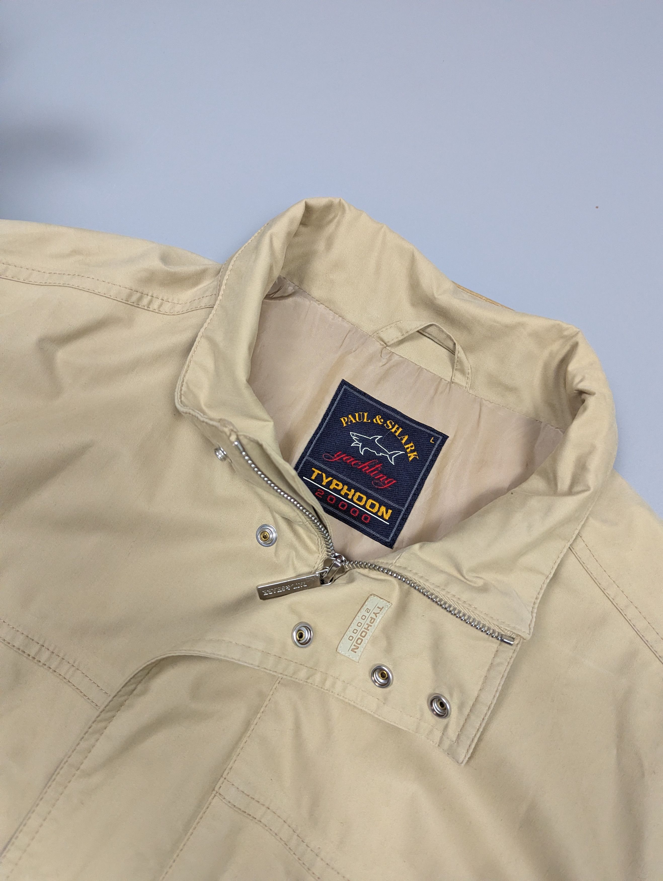 Paul & Shark Paul & Shark Vintage Typhoon 20000 Waterproof Beige Jacket Size US L / EU 52-54 / 3 - 6 Thumbnail