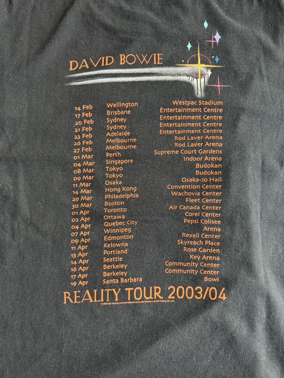 Band Tees Vintage David Bowie Tee Size US S / EU 44-46 / 1 - 6 Thumbnail