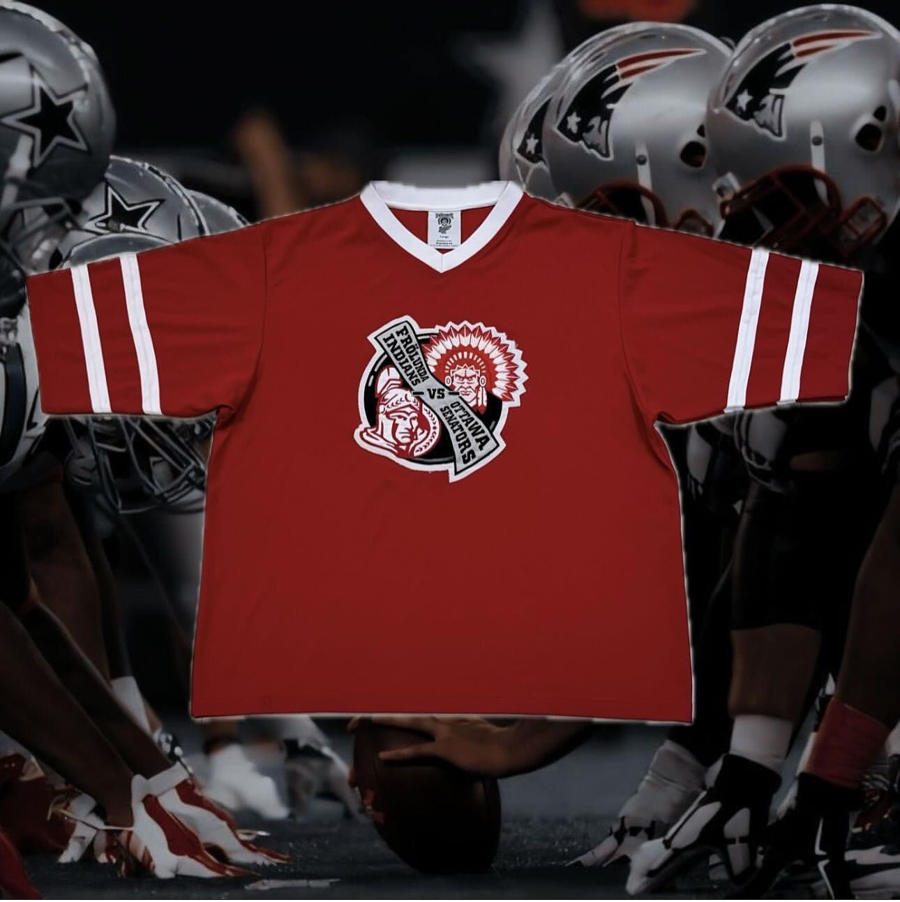 Vintage Frolunda indians vs ottawa senators Size US L / EU 52-54 / 3 - 1 Thumbnail