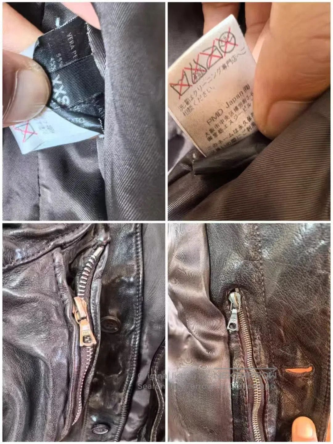 Neil Barrett Neil Barrett Pitt Style Buffalo Leather Jacket XXS. Size US XXS / EU 40 - 5 Thumbnail