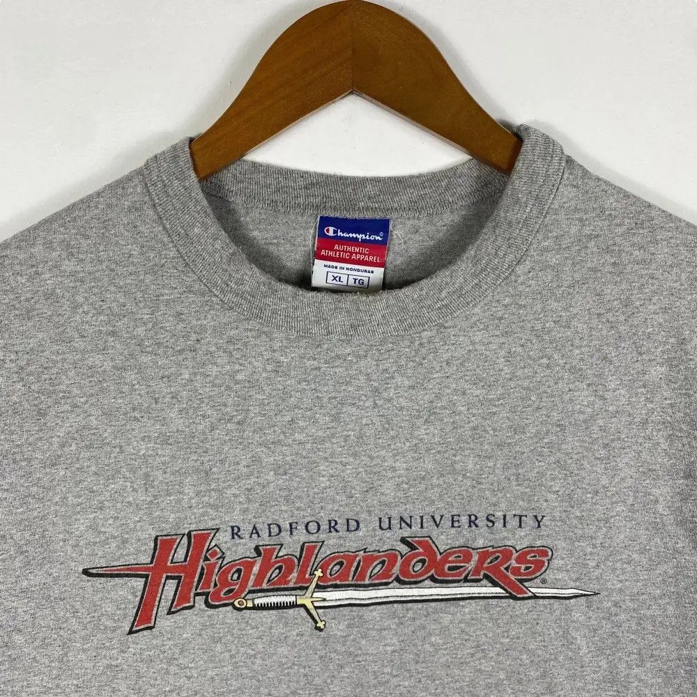Champion Vintage 00's Champion RADFORD UNIVERSITY HIGHLANDERS Graphic Size US XL / EU 56 / 4 - 2 Thumbnail