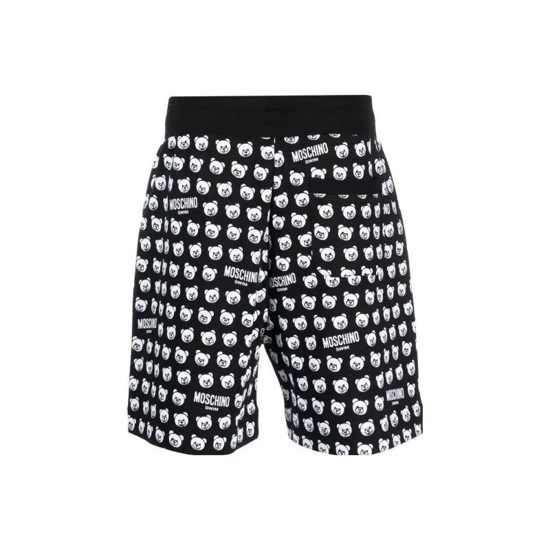 Moschino o1y0225 Logo Short in Black/White Size US 28 / EU 44 - 2 Thumbnail