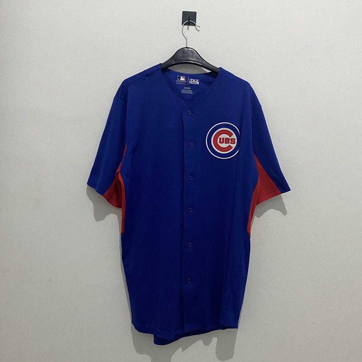 MLB Vintage Chicago Cubs Official MLB Blue Baseball Jersey XL Size US XL / EU 56 / 4 - 1 Thumbnail