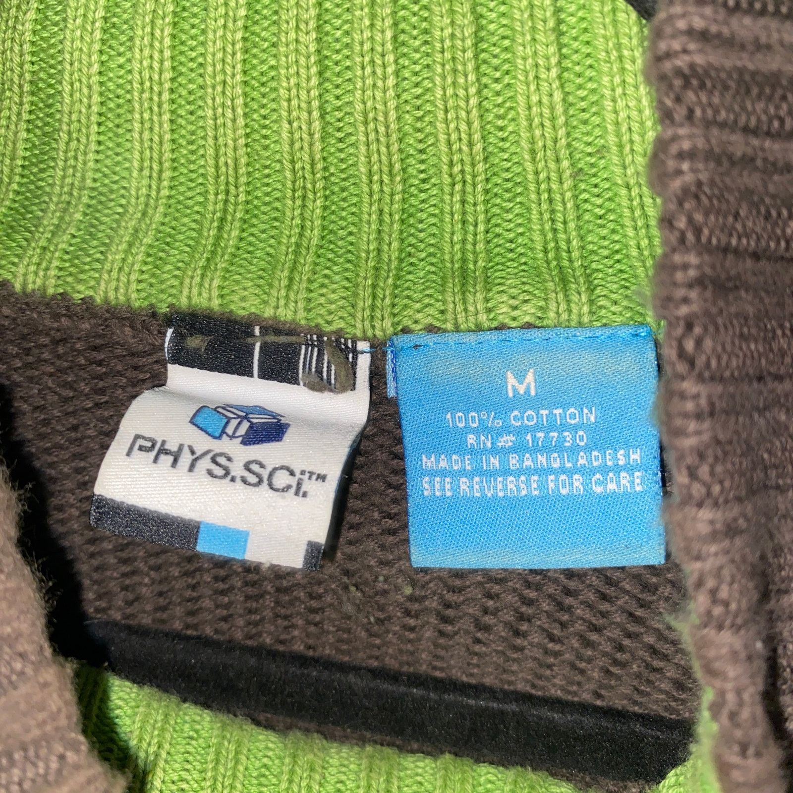 Other Phys.Sci Brown Turtleneck Knit Pullover Sweater Medium Size US M / EU 48-50 / 2 - 3 Thumbnail