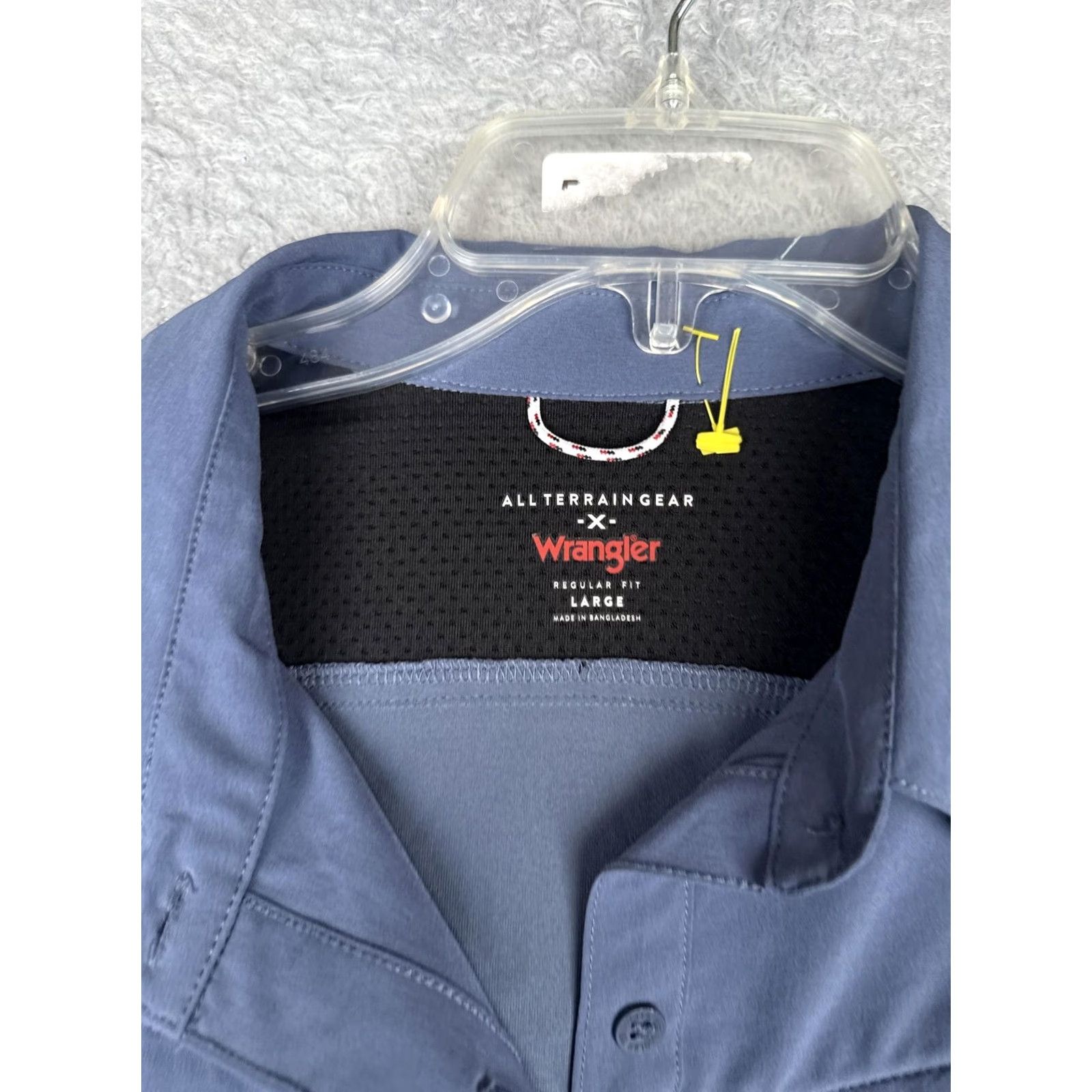 Wrangler Wrangler Shirt Womens Large Blue Long Sleeve Button Hiking AllTerrainGear Size L / US 10 / IT 46 - 6 Thumbnail