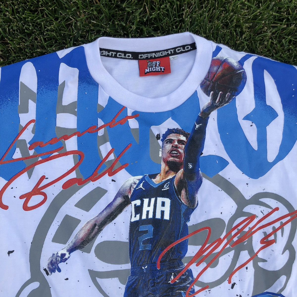 Umbro Lamelo ball #2 basketball graphic tee shirt Size US L / EU 52-54 / 3 - 3 Thumbnail