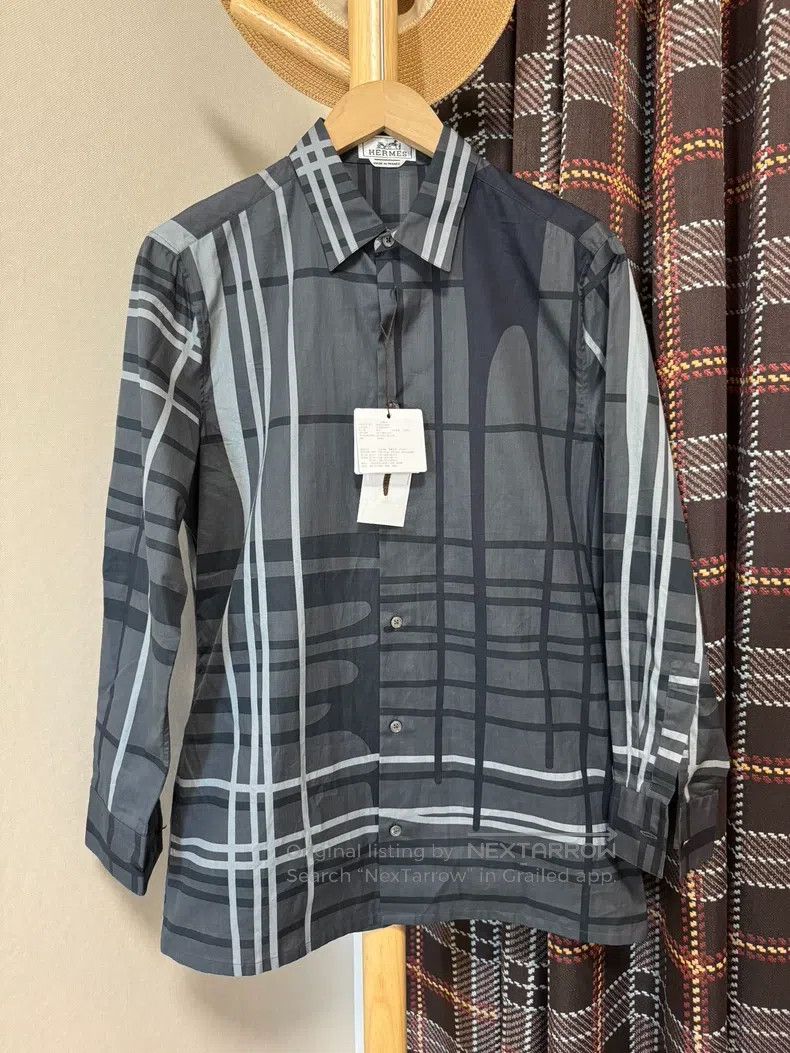 Hermes Hermes size 40 Shirt, special process fabric, 100% cotton, Size US M / EU 48-50 / 2 - 1 Thumbnail