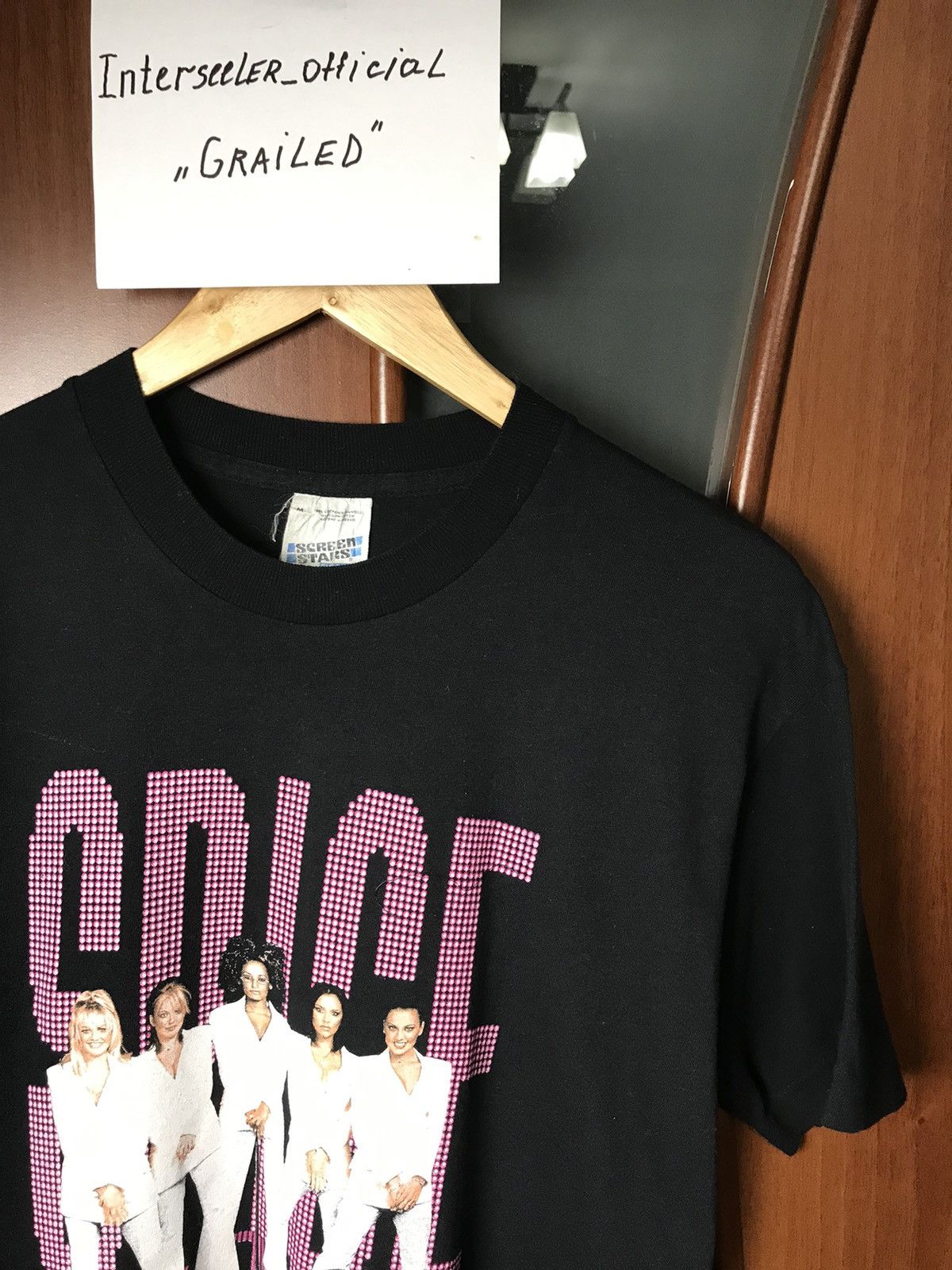 Vintage 1998s Spice Girls Live tonight tour t shirt