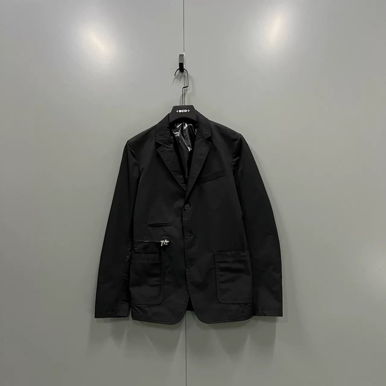 Givenchy Givenchy Black Single-Breasted Suit Jacket Size US L / EU 52-54 / 3 - 1 Thumbnail